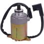 Glixal GY6 125cc 150cc Starter Motor with Wire for 4-stroke 152QMI 157QMJ Scooter Moped ATV Go-kart Engines