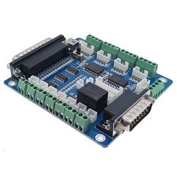 USB 5 Axis CNC Breakout Board MACH3 Drive Board Interface Adapter Stepper Motor Driver Controller