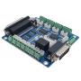 USB 5 Axis CNC Breakout Board MACH3 Drive Board Interface Adapter Stepper Motor Driver Controller