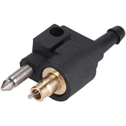 Acouto Male Fuel Tank Connector 1/4 inch Fuel Tank Male Connector Pipe Joint Fit for Yamaha Outboard Motor