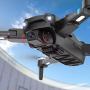 QUITOKA RC Drone 4-axis Aircraft with Brushless Motors 8K Ultra HD Camera The Body is Foldable GPS Positioning Automatic Return 25 Minutes Flight Time Long Control Range