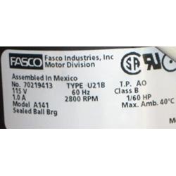 Fasco A141 Furnace Motor fits 7021-8741 7021-8742 7021-9188 7021-10280 1094073/P