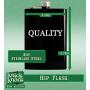 Worlds Okayest Motor-Room Controller - 8oz Hip Drinking Alcohol Flask