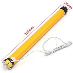 6DUSHOP AM25 DC 24V Mechanical Limit Tubular Roller Blind Motor, Build in Limit Switch and Adjust by Allen Wrench, Wired for Motorized RV Shade, Electric Powered Roller Shades