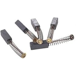 TOPPROS 10 Pcs Carbon Brushes with wire leads and brush springs attached 19mm x 7 mm x 6 mm for Generic Electric Motor