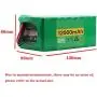 Jieoto 29.4V 12000mAh Lithium Battery Pack 12AH 7S5P Electric Bike Battery for 200W 250W 350W Motor for Electric Scooters Electric Tools with Voltage Display+ Charger