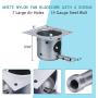Unidanho Fire Burn Pot and Hot Rod Ignitor,Auger Motor,Grill Induction Fan Kit,Replacement Parts with Screws and Fuse for Pit Boss and Traeger Wood Pellet Grill