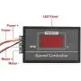 Telituny PWM DC Motor Speeds Controller - Digital Display Rate Controller DC 6-60V 12V 24V 36V 48V 30A PWM DC Motor Rate Controller Start Stop Switch Momentary Start/Stop Switch