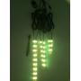 Kingshowstar 6PCS Multi-Color Wireless Remote Control Motorcycle Atmosphere Lamp RGB Motorcycle 5050 Led Strip Light Kit