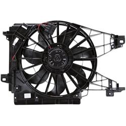 TYC 621950 Cooling Fan Assembly Compatible with 2006-2009 Chevrolet Corvette