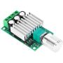 PWM Dc Motor Speed Controller , Controls & Indicators Controllers 12V24V10A High Power Dc Controller Speed And Temperature Dimming Switch