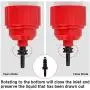 Tryfun 350ML Oil Fluid Extractor, Syringe Style Manual Automotive Pump,Gear Oil and Brake Fluid Extractor