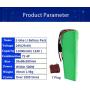 Wnicek 24V 12000mAh Ebike Battery Pack 12Ah 7S 4P Waterproof Li-ion Battery Fits for 500W-100W E-Bike Motor Customizable Lithium Battery Pack with BMS and Charger