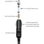 SCCKE Heavy-Duty 14AWG 20A Male Plug Cigarette Lighter Adapter Power Supply Cord with 3ft / 0.92m 14 AWG Cable Wire For Car inverter Air pump electric cup and DIY