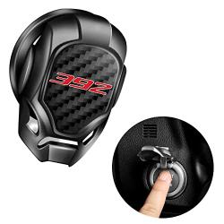 DAOGUIME for Dodge Charger Challenger 392 HEMI Car Engine Start Button Cover General Motors Ignition Switch Decorative Cover, auto Interior Ignition Accessories (DAOGUIME-20329)