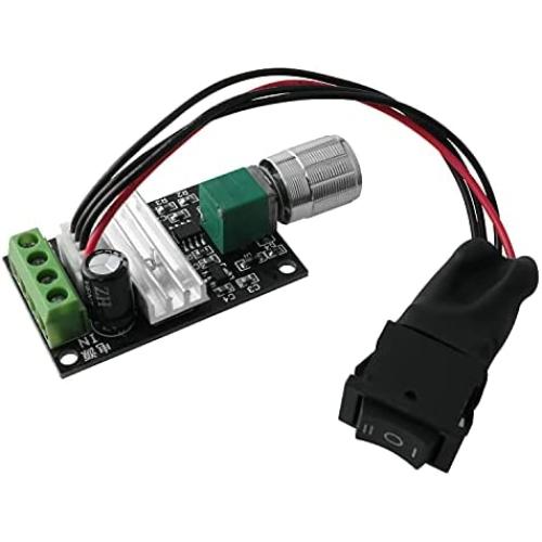 AXLIZER 1pc DC Motor Driver Reversing PWM DC Motor Speed Controller Speed Adjustable Reversible Switch