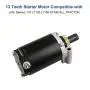 WATERWICH Starter Compatible with John Deere L110 LT133 LT155 STX46 All Tractors Replaces AM122435 12-098-15 12-098-22