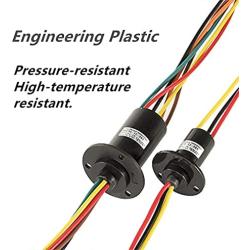 WTXRHW 3 Wires Electric Slip Collector Ring Wind Power Rotary Slip Ring for 5A 10A 15A 30A (10A)