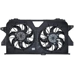 TYC 621370 Cooling Fan Assembly Compatible with 2005-2007 Dodge Caravan/Grand Caravan