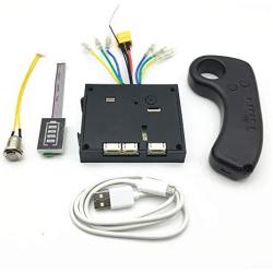 DIY Electric Skateboard ESC Kit,10S 36V Electric Skateboard Controller Longboard + Remote Control Dual Motors ESC Substitute Kit