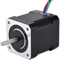 STEPPERONLINE Nema 17 Unipolar Stepper 1.8deg 12v 0.4A 32Ncm/45.3oz.in 42x42x48mm 6-wires DIY