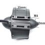 HAWK HOBBY Underwater Thruster MAX 24V 1080W Brushless Motor with CW 3-Blade Nylon Propeller for Kayak Electric Surfboard Lure Boat RC Bait Tug Boat Nest Ship Submarine