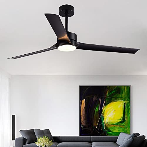 Indoor 3-Blade Ceiling Fan with LED Lights, 60