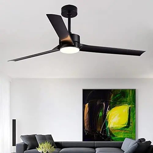 Indoor 3-Blade Ceiling Fan with LED Lights, 60