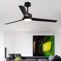 Indoor 3-Blade Ceiling Fan with LED Lights, 60