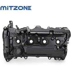 MITZONE Engine Valve Cover with Gasket Compatible with 2015-2019 Honda CR-V 2013-2017 Accord 2.4L Replace # 12310-RDF-A01