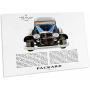 3dRose Vintage Packard Motor Company Advertising Poster - Desk Pad Place Mats (dpd-130208-1)