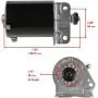 Caltric compatible with Starter John Deere D100 D105 D110 D120 100 Series Tractor 17.5Hp 19Hp 21Hp Caltric compatible with Starter John Deere D100 D105 D110 D120 100 Series Tractor 17.5Hp 19Hp 21Hp