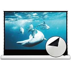 VIVIDSTORM-Screen Projector S 72 inch Motor Rollable Foldaway Portable Screen with White Cinema PVC, 4k 3D HD Gaming/Office Room,Compatible with Standard Projector,VWSDSTW72H
