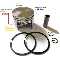 Piston Kit Ring Set Pin Clip 1119 030 2003 for STIHL 038, MS380 MS381 MS 380 381 52MM Chainsaw Motor Engine