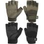 FIORETTO Fingerless Tactical Gloves, Airsoft Gloves, Half Finger Military Gloves for Driving, Cycling, Shooting, Hunting, Motorcycle, Climbing, Outdoor Work