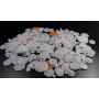 200pcs 0.5 Mold Plastic Motor Gears Small Set Plastic Crown Gear Single Double Reduction Gear Worm Gear Electric Motor