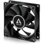 ARCTIC F8 Silent - 80 mm Case Fan, Very Quiet Motor, Computer, Almost inaudible, Push- or Pull Configuration, Fan Speed: 1200 RPM - Black