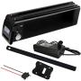 Jieoto Electric Bicycle Battery 36V/48V 15AH E-Bike Rechargeable Lithium Ion Batteries with 3A Charger and BMS Protection Board, for Bike 250W 350W 500W Motors