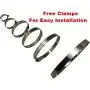 Fit Toyota MR2 MK1 AW11 Chassis 84-89 4A-GE Engines Manual Transmissions Silicone Radiator Coolant Hose Kit (Red)