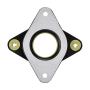BIGTREETECH Direct Nema17 Damper Stepper Motor Steel and Rubber Vibration Dampers with M3 Screw for Creality CR 10, 10S, Ender 3 and Other 3D Printers (Pack of 4)