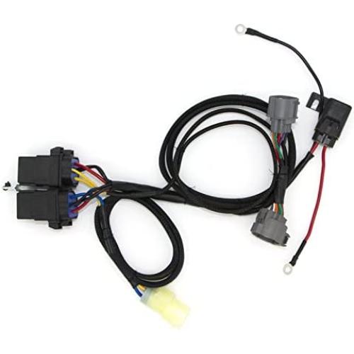 Shift Wiring Harness Kit for 2000-2006 Honda Rancher 350 ES Bypass Angle Sensor Shift Motor Computer,Angle Sensor Computer Bypass Wiring Shift Harness kit
