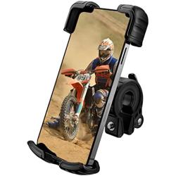 Bike Phone Mount Holder, camperig Motorcycle Phone Mount for iPhone Android and GPS Devices