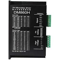 CNC DSP Digital Microstep driver DM860H Stepper Motor Controller 2-phase Digital Stepper Motor Driver for Nema 23 Nema 34 series stepper motor, Replace DMA860H