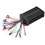 Alomejor 600W Electric Brushless Controller Motor Sinusoid Mute Brushless Speed Governing Motor Controller for Electric Bicycle Scooter