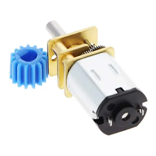 Fielect DC 12V 1000RPM Mini Metal Gearwheel Micro Speed Reduction Motor Mini Gear Box Motor N20