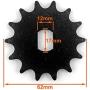 L-faster 14 Teeth #420 Sprocket Gear for Electric Bicycle Gear Motor Unitemotor BM1418ZXF and MY1020Z Shaft Dimension 12mm and 17mm