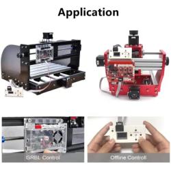 3 Axis GRBL 1.1f USB Control Board with CNC Offline Remote Hand Controller for 1610/2418/3018-PRO Engraving Machine Milling Machine