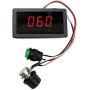 Stayhome 1pcs 6V 12V 24V 5A PWM DC Motor Speed Controller CCM5D Digital Display LED Motor Controller Speed Regulator DC6-30V