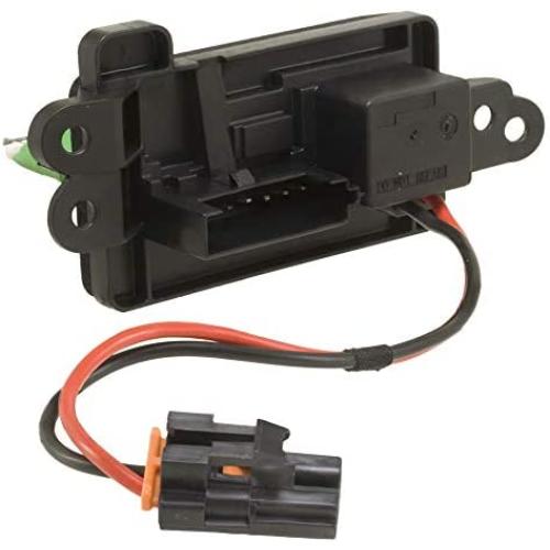 Manual Temp Control Blower Motor Resistor Compatible with Chevy 03-06 Avalanche Silverado Suburban 1500 2500 3500 - Sierra 1500 2500 3500 / Yukon XL 1500 973009 973405 15305077
