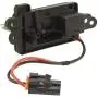 Manual Temp Control Blower Motor Resistor Compatible with Chevy 03-06 Avalanche Silverado Suburban 1500 2500 3500 - Sierra 1500 2500 3500 / Yukon XL 1500 973009 973405 15305077